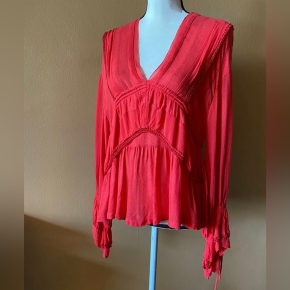 Iro Red Celebes Top - Picture 5 of 7